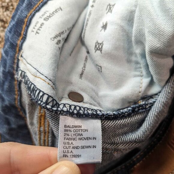 Baldwin The Ten The Skinny Jeans Size 29 - Picture 5 of 8